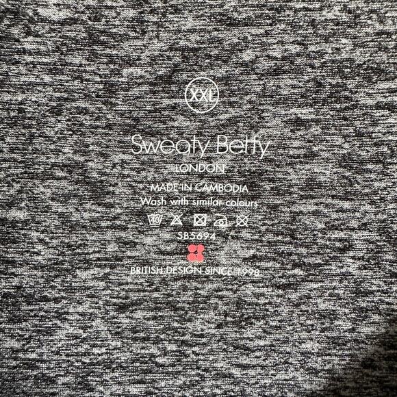 Sweaty Betty Gary Jumpsuit Lounge In Black Marl - Picture 12 of 15